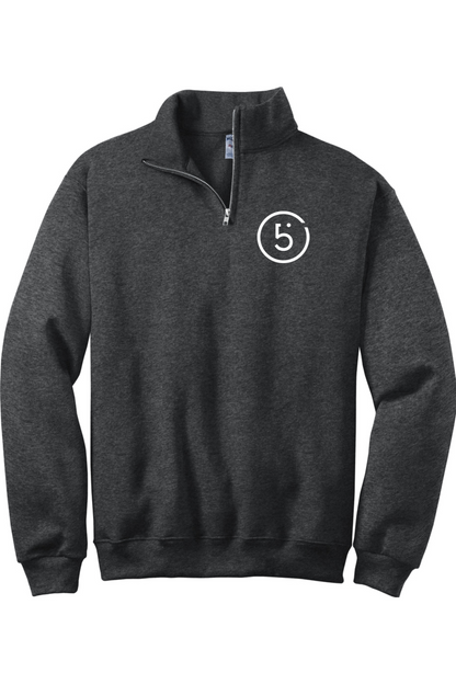 5 Stones 1/4-Zip Cadet Collar Sweatshirt